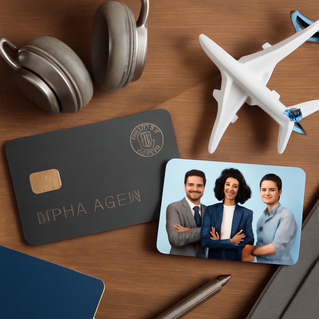 cartão para chefes de equipe pontos