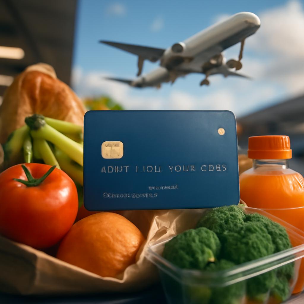 cartão para compras rotineiras e acúmulo de pontos