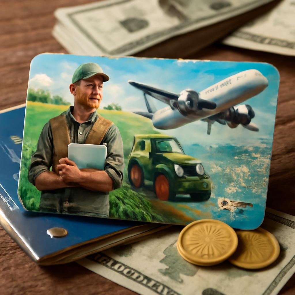 cartão para engenheiros agrônomos pontos