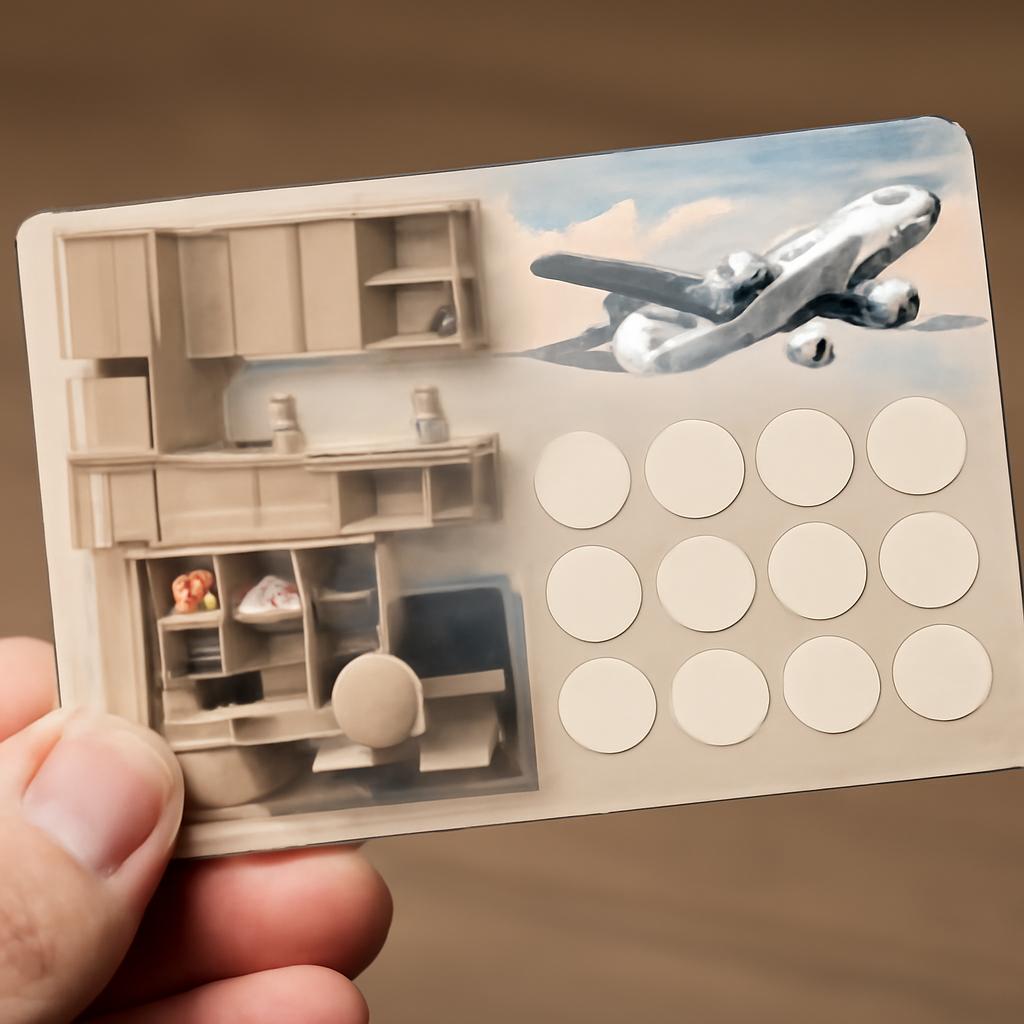 cartão para juntar pontos em compras de móveis planejados