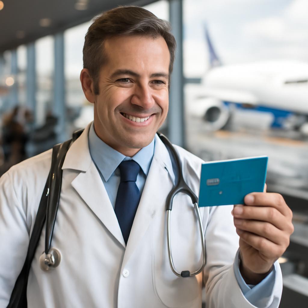 cartão para médicos pontuar mais