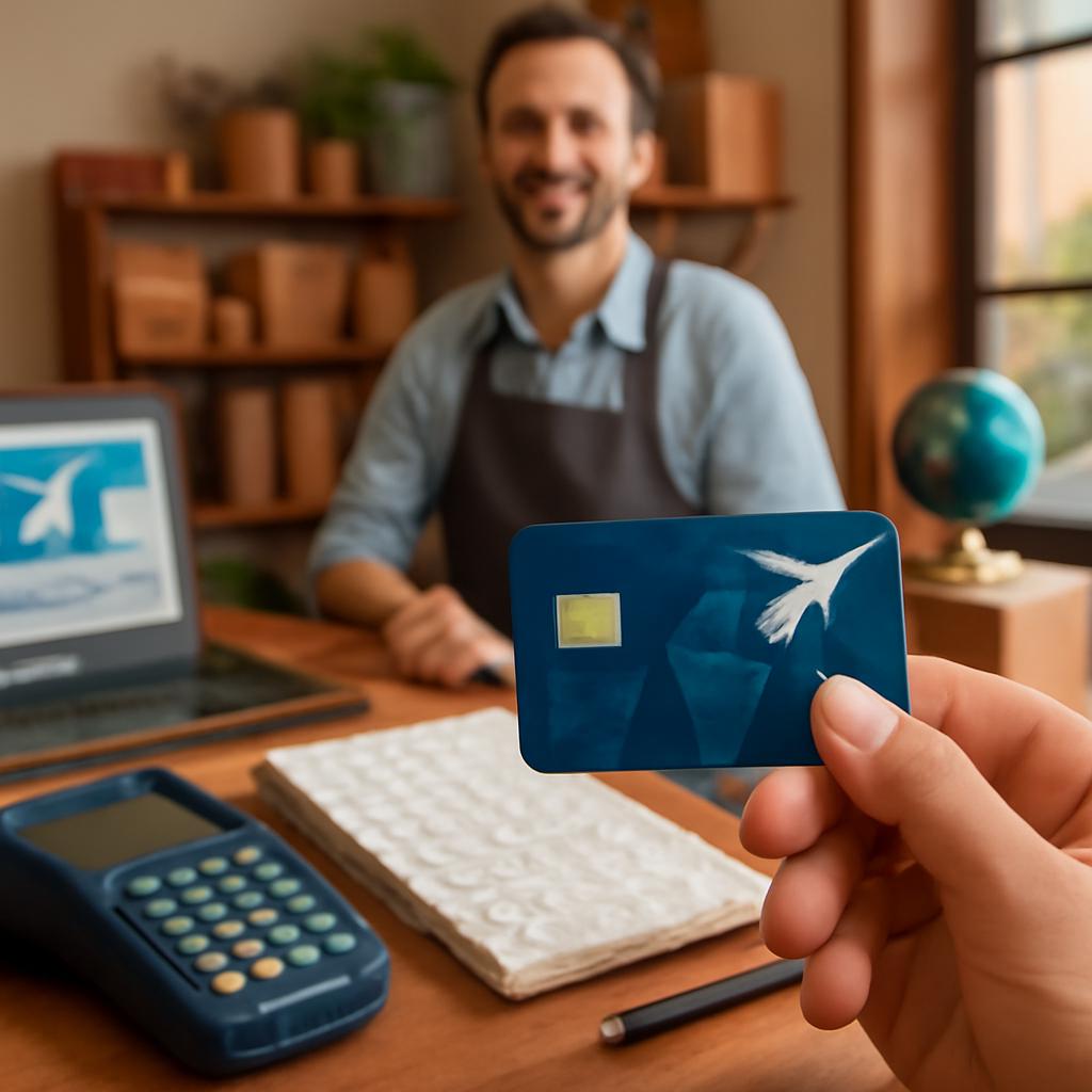 cartão para pequenas empresas juntar pontos