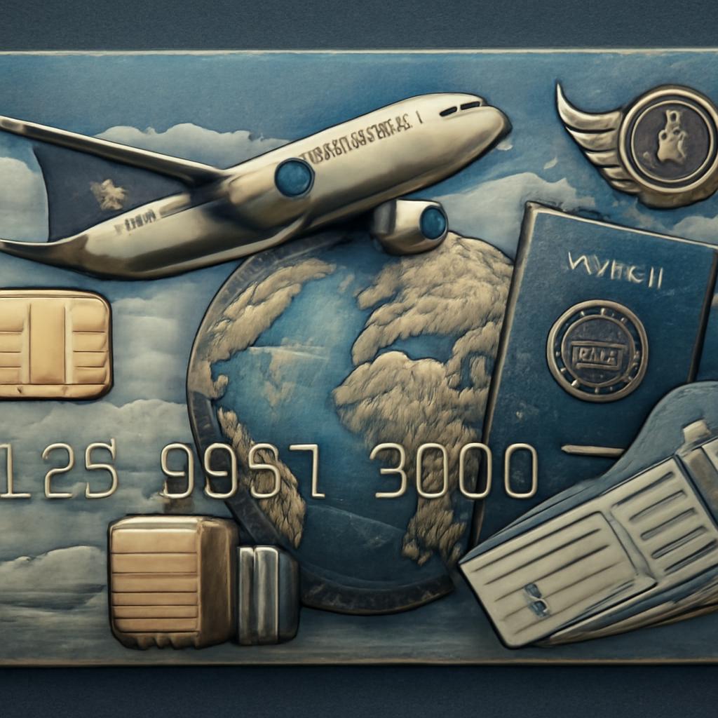 cartão para pontos em clubes de viagens