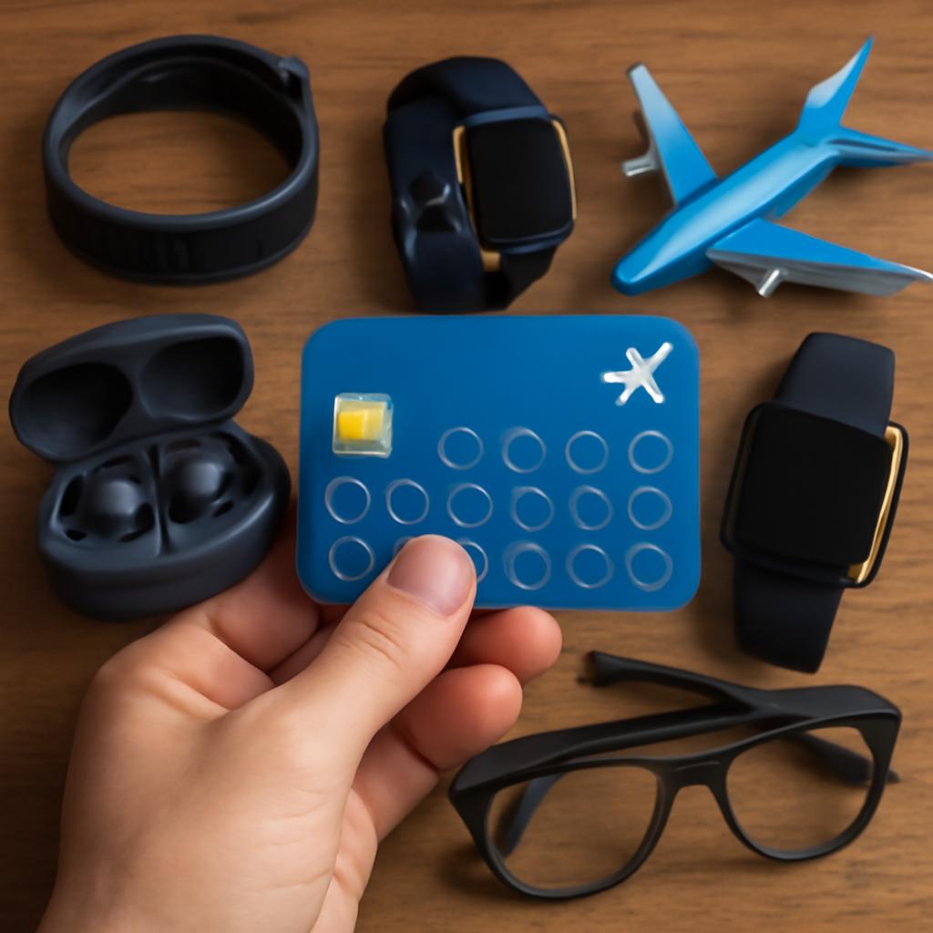 cartão para pontos em compras de tecnologia wearable