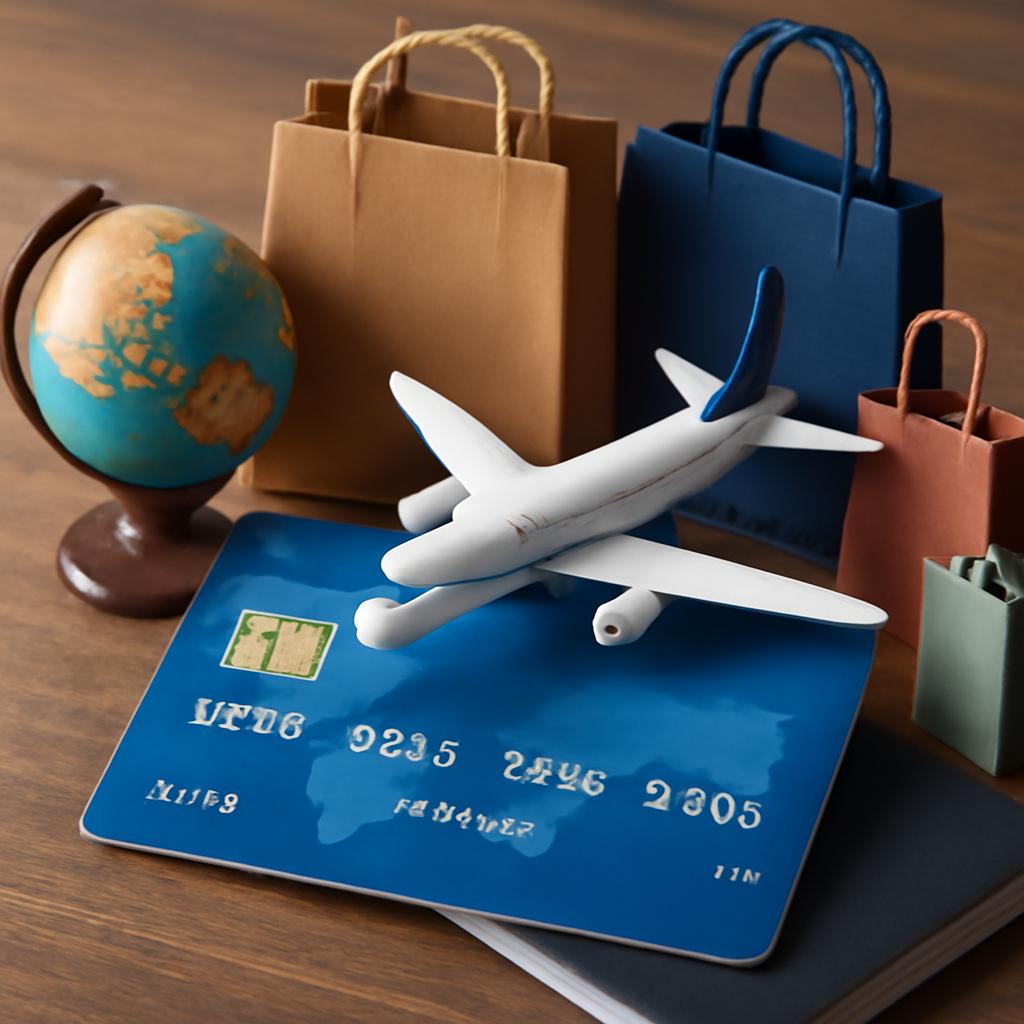 cartão para pontos em compras em lojas internacionais