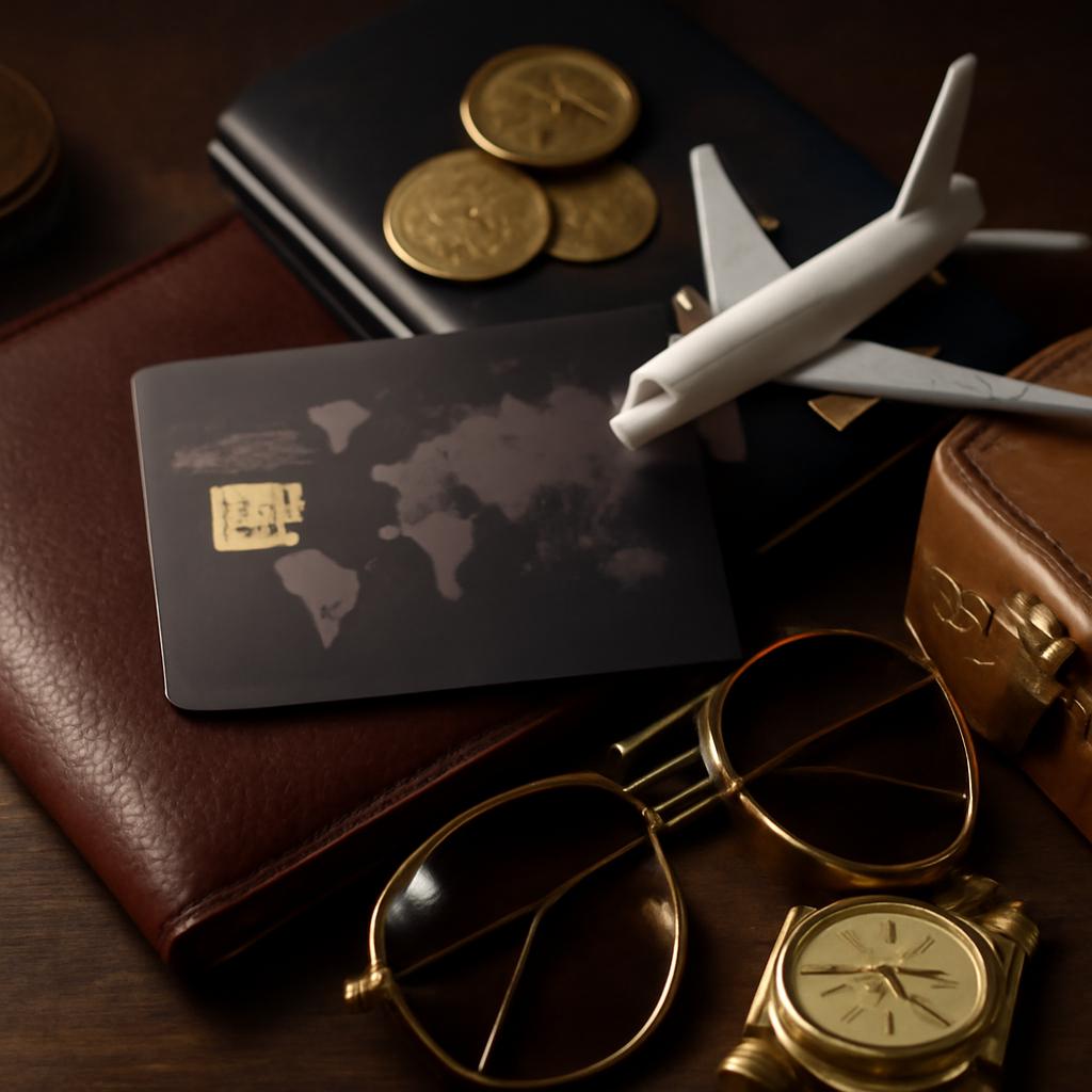 cartão para pontos em compras para viagens de luxo