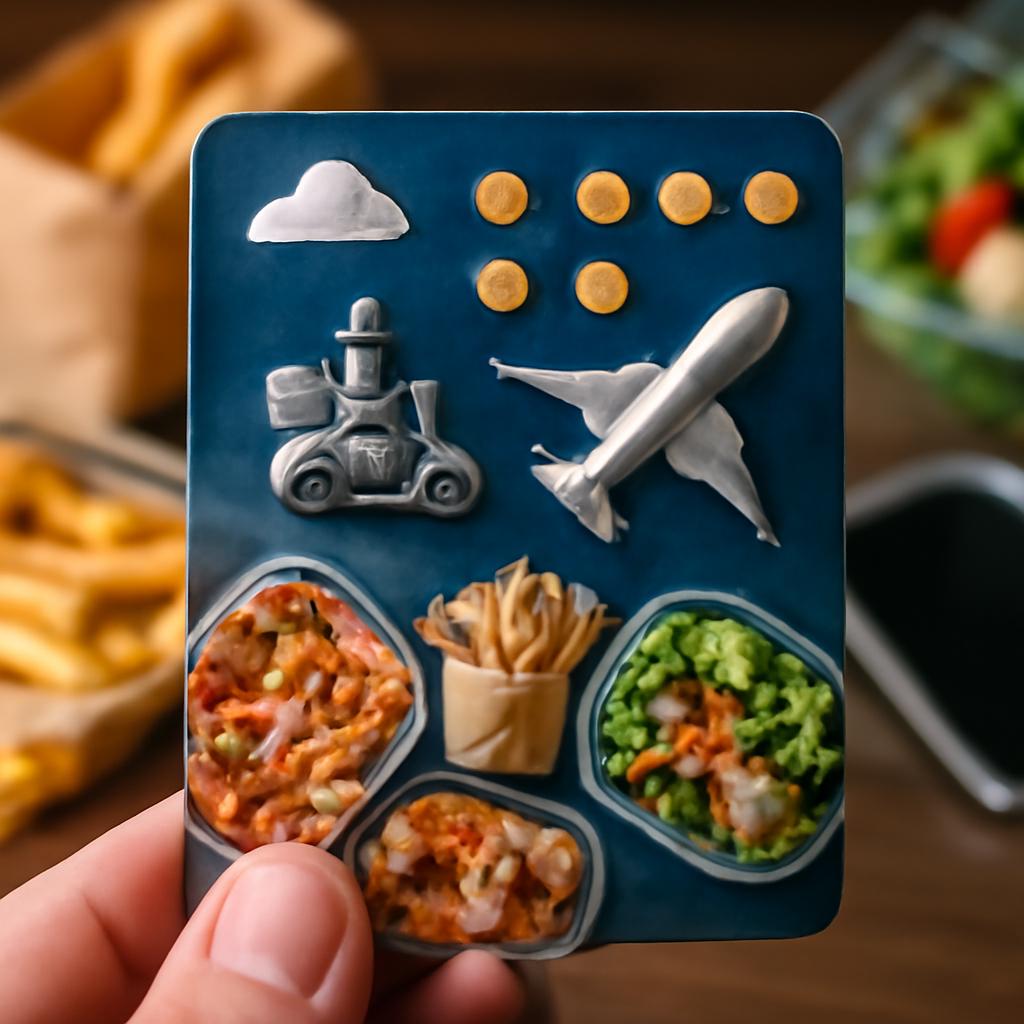 cartão para pontos em compras recorrentes de delivery