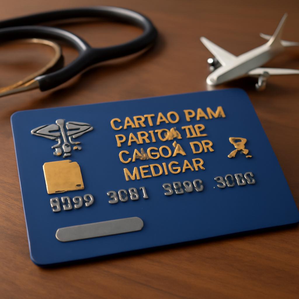 cartão para pontos em consultas médicas