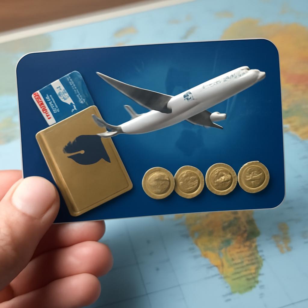 cartão para pontos em cursos práticos no exterior