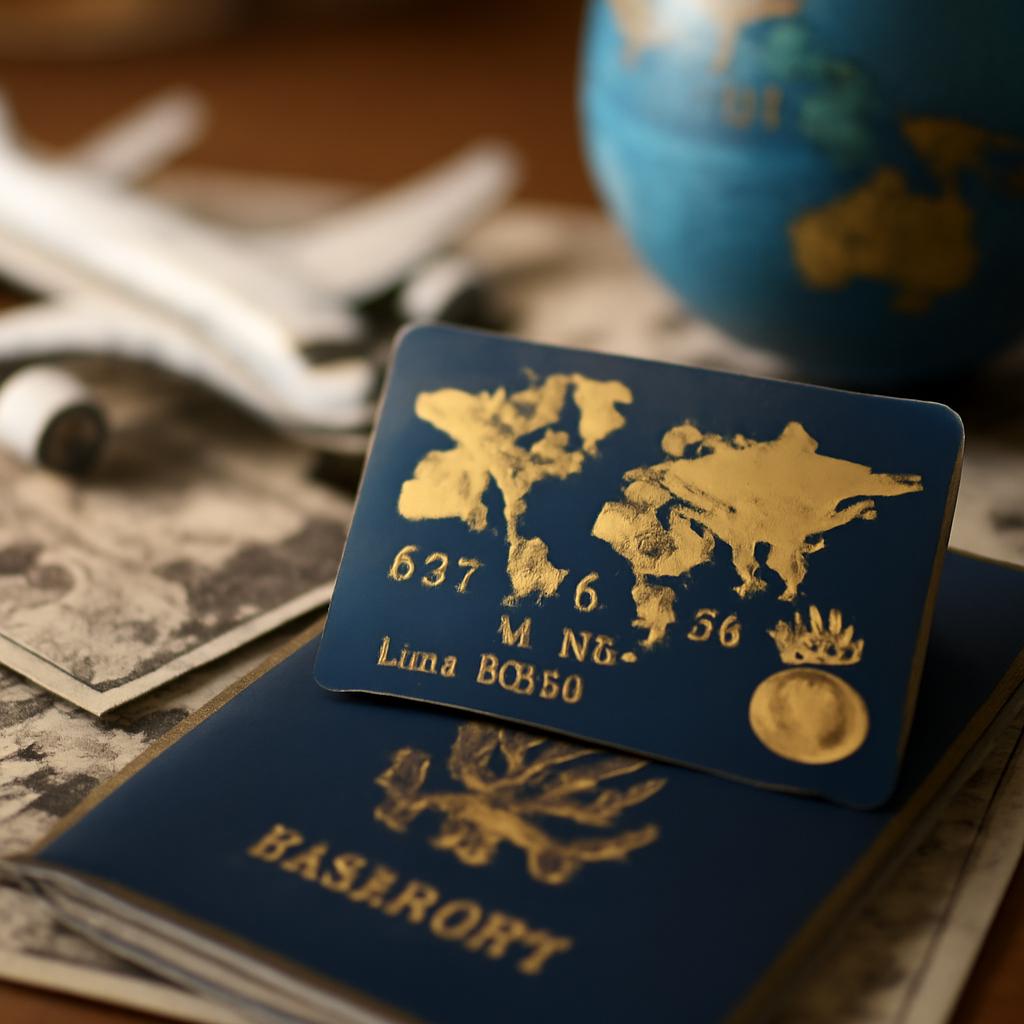 cartão para pontos em despesas de viagens para o exterior