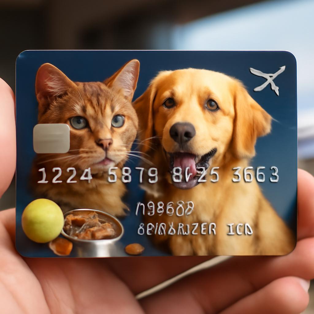 cartão para pontos em gastos com pets