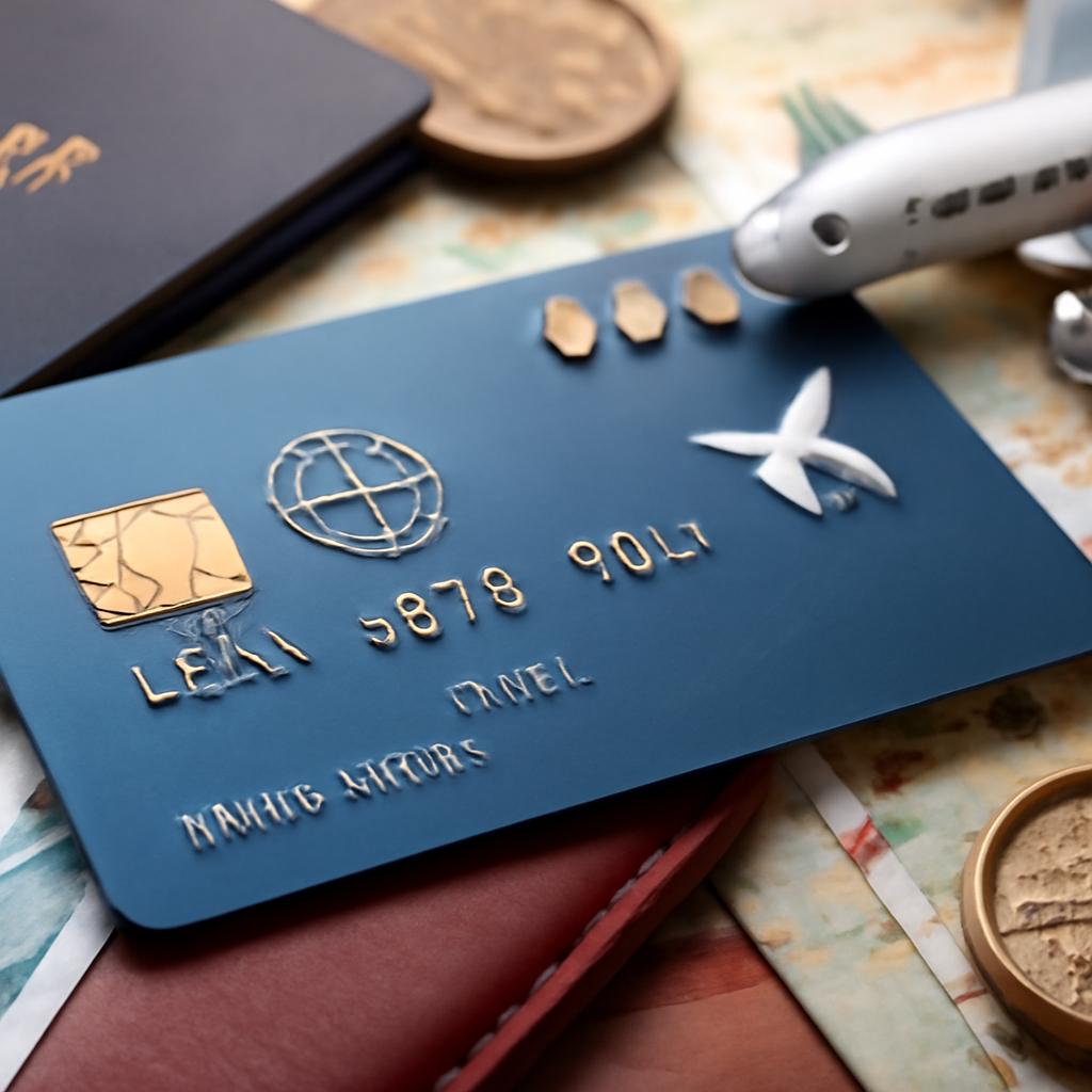 cartão para pontos em gastos de viagens de intercâmbio