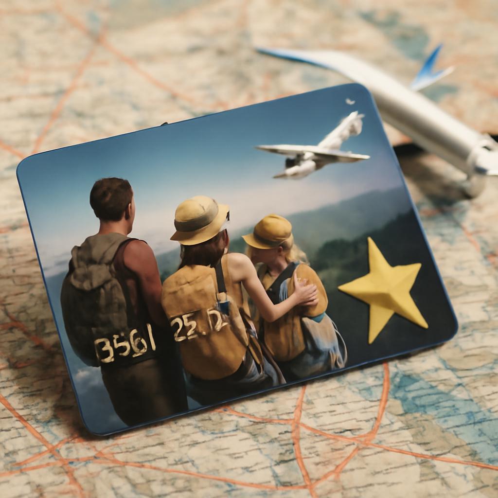 cartão para pontos em gastos em viagens familiares