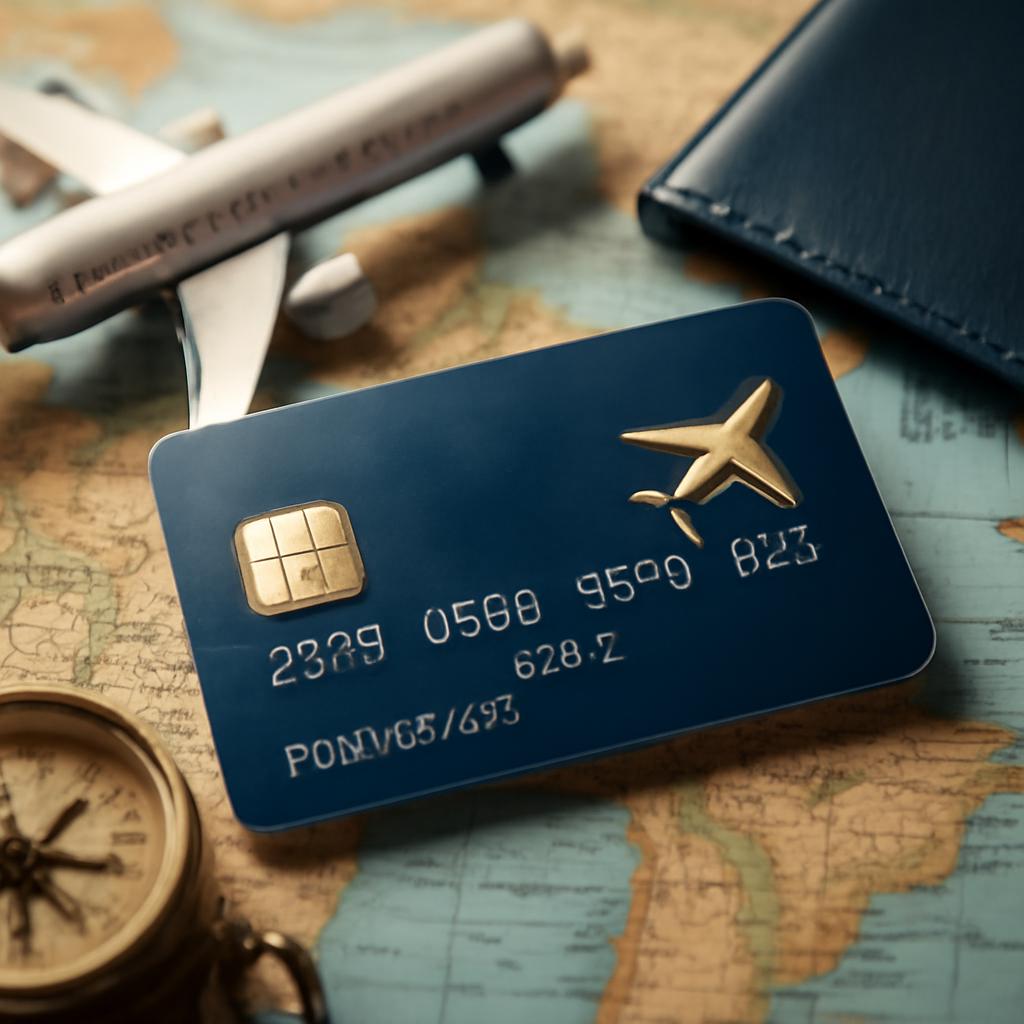 cartão para pontos em pagamentos de viagens personalizadas