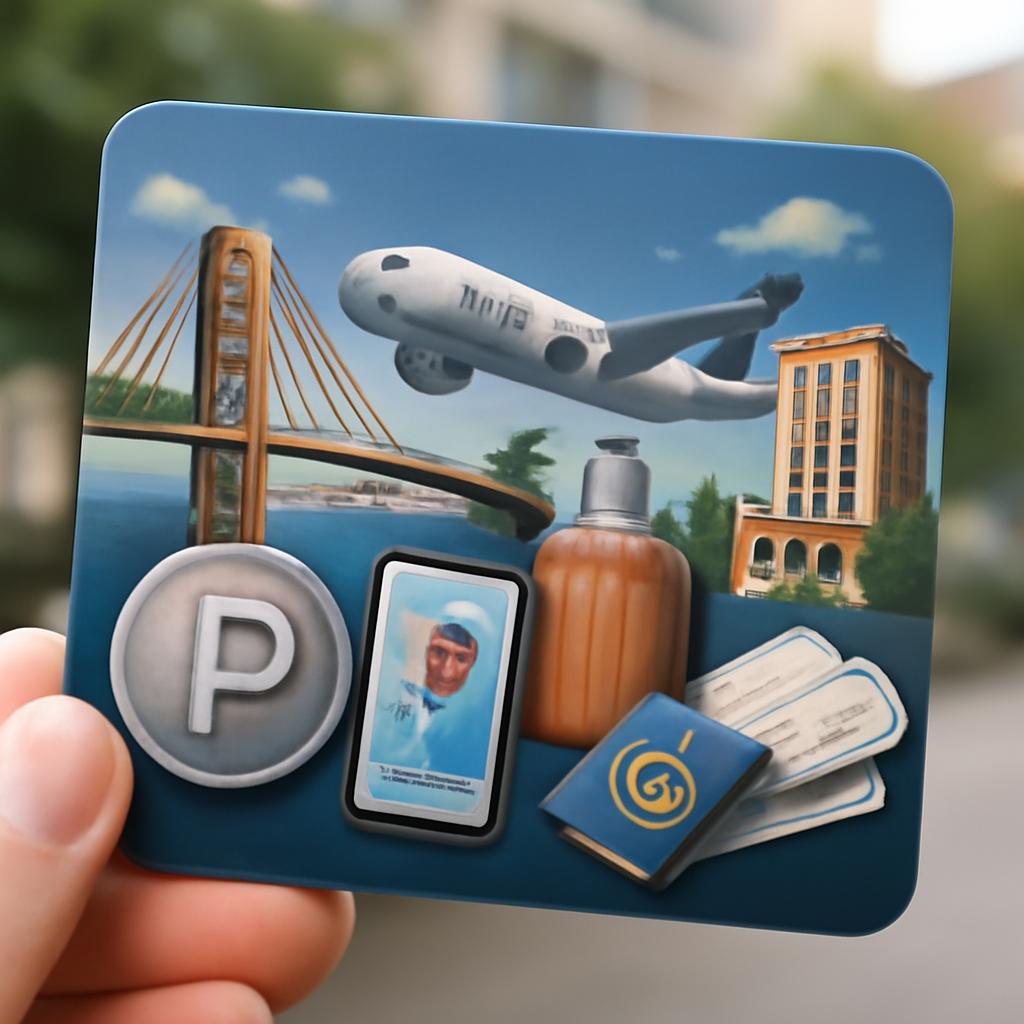 cartão para pontos em plataformas de reservas de experiências