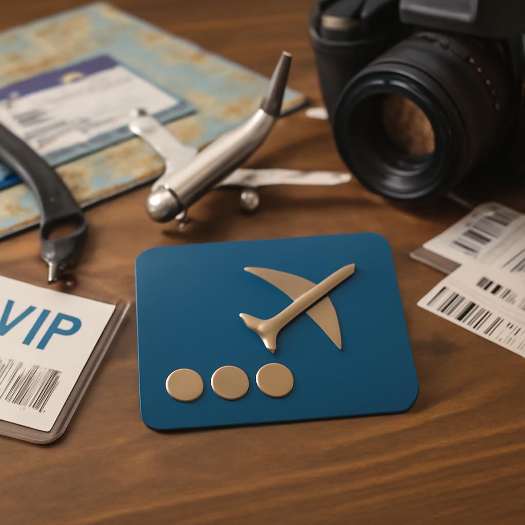 cartão para pontos em produção de eventos