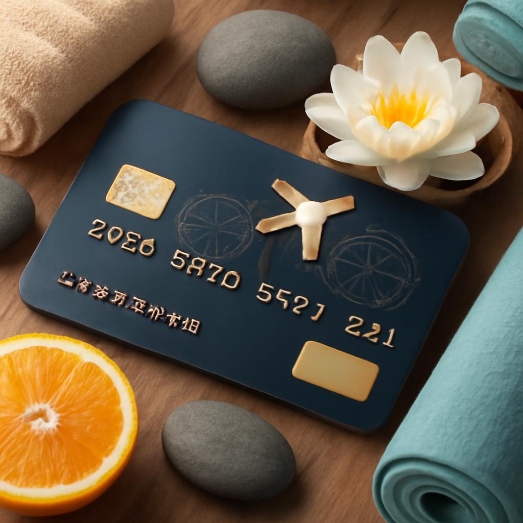cartão para pontos em viagens com foco em bem-estar