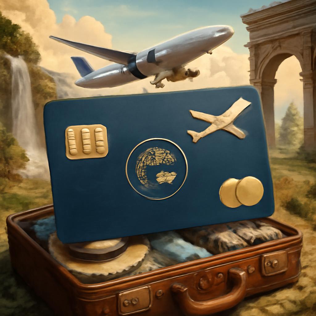 cartão para pontos em viagens de experiência imersiva