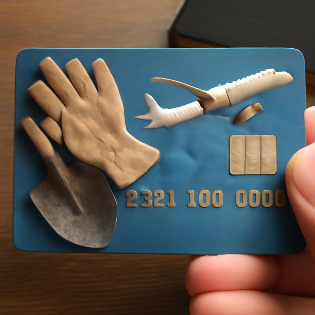 cartão para pontos em viagens de voluntariado