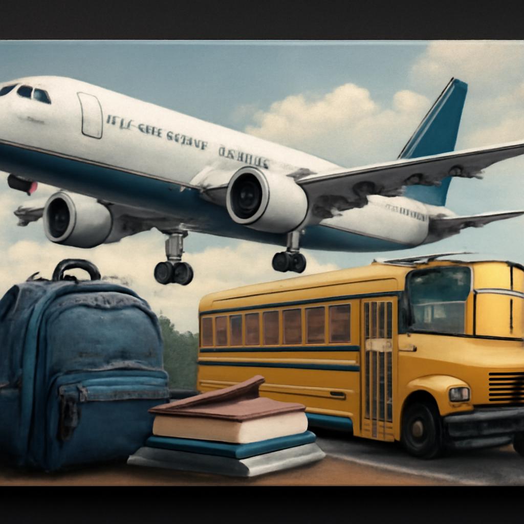 cartão para pontos em viagens escolares