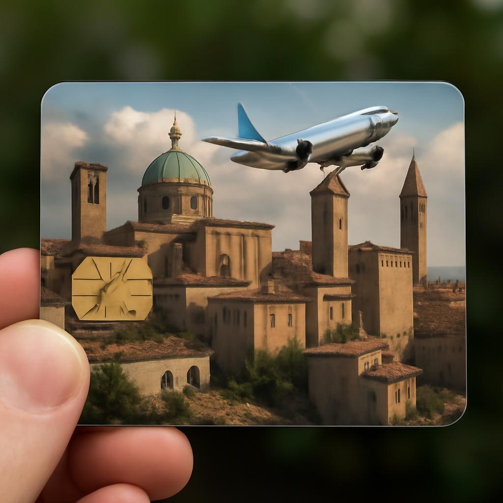 cartão para pontos em viagens para cidades históricas