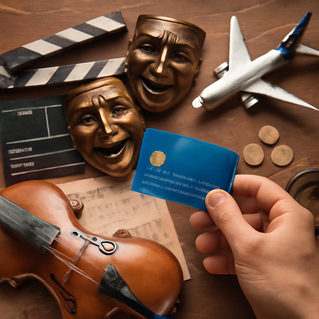 cartão para produtores culturais pontos