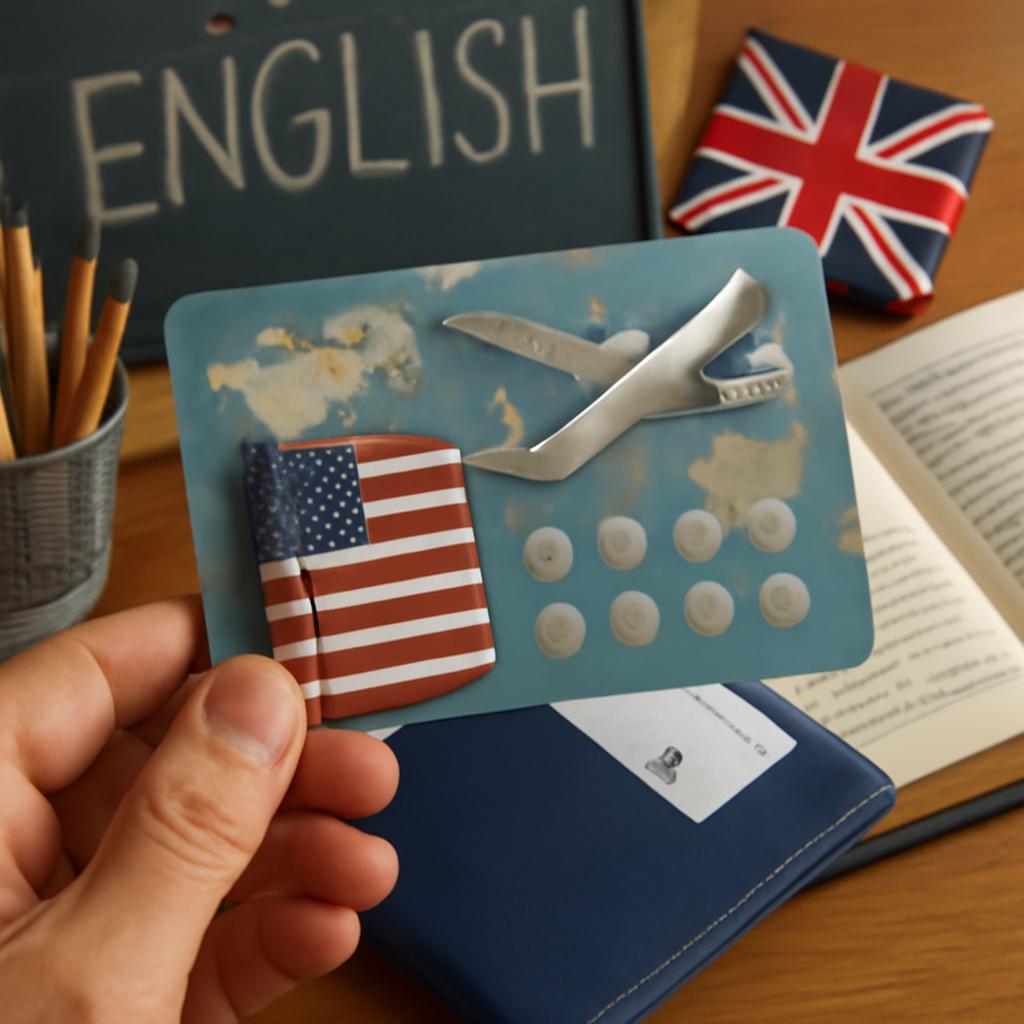 cartão para professores de inglês juntar pontos