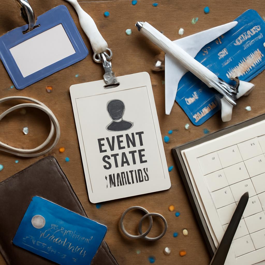 cartão para profissionais de eventos pontos