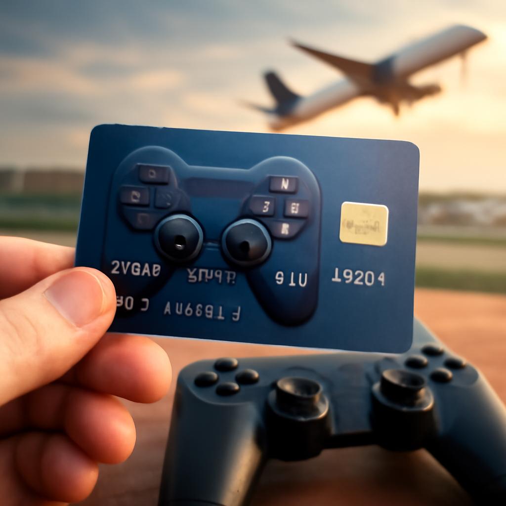 cartão para profissionais de games juntar pontos
