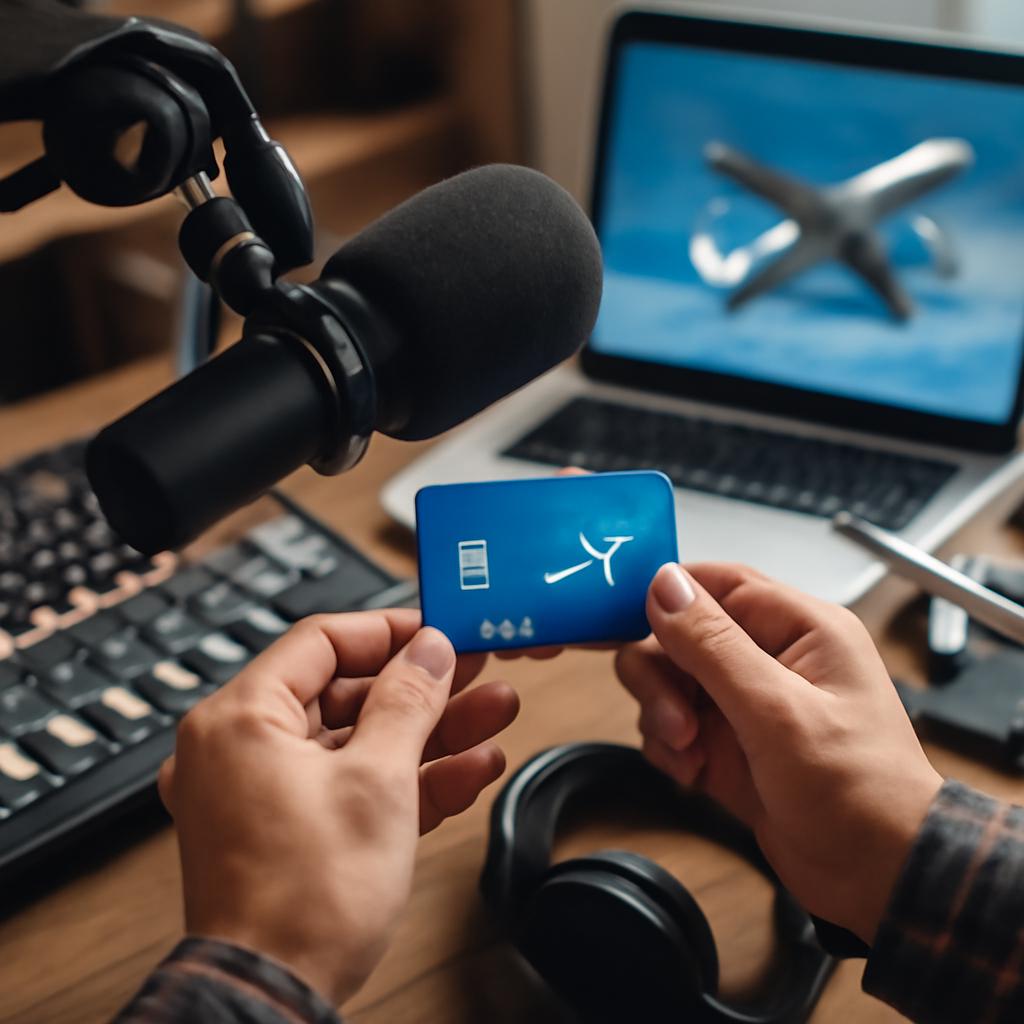 cartão para radialistas juntar pontos