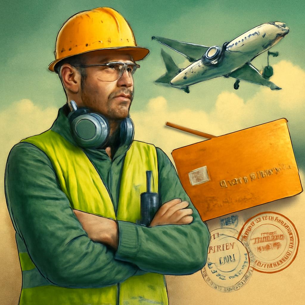 cartão para técnicos em segurança do trabalho pontos