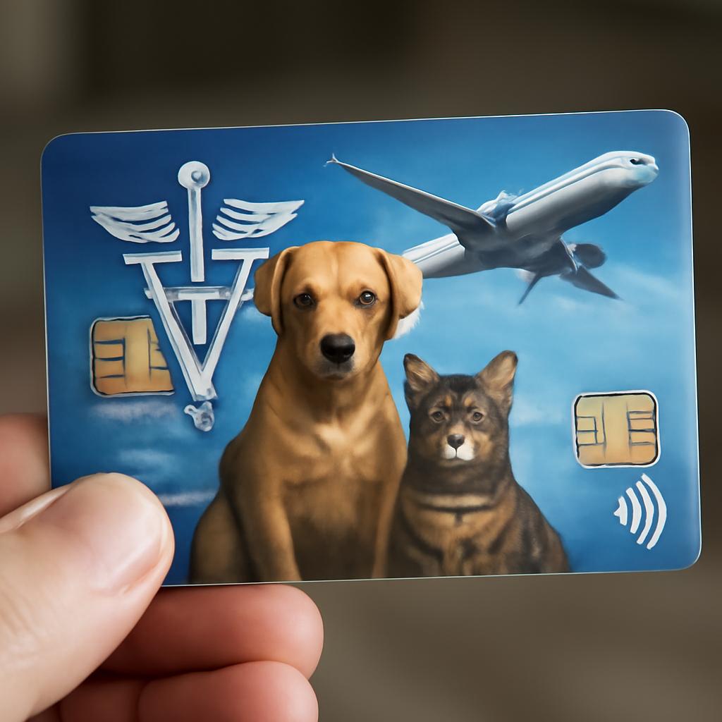 cartão para veterinários juntar pontos