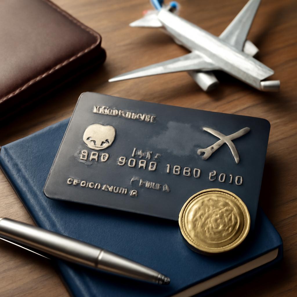 cartão para viagens a trabalho com pontuação especial
