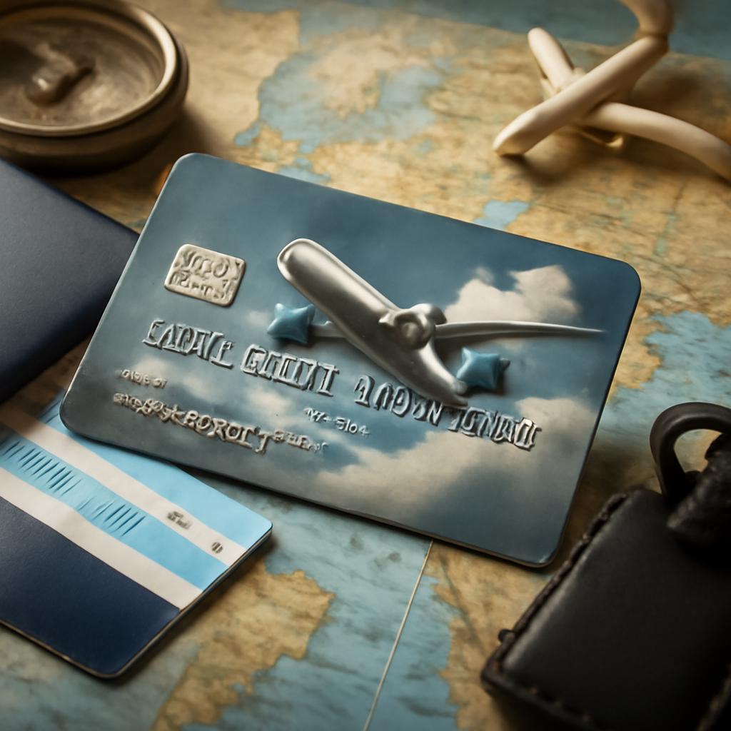 cartão para viajantes frequentes acumulador