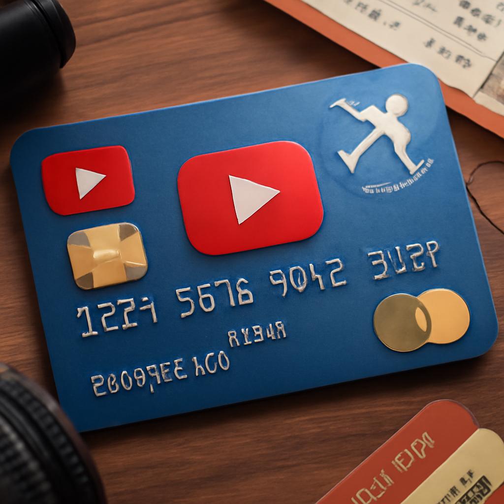 cartão para youtubers pontos