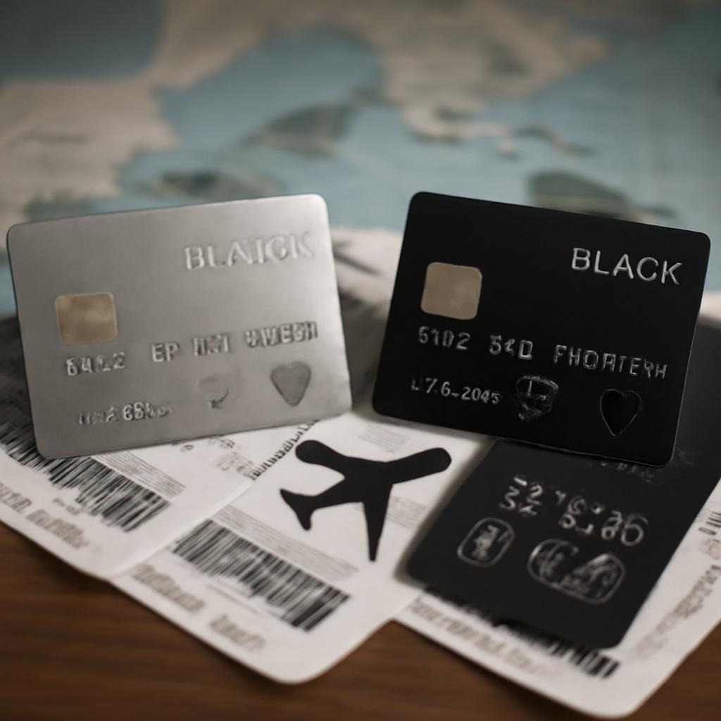 cartão platinum vs black para milhas