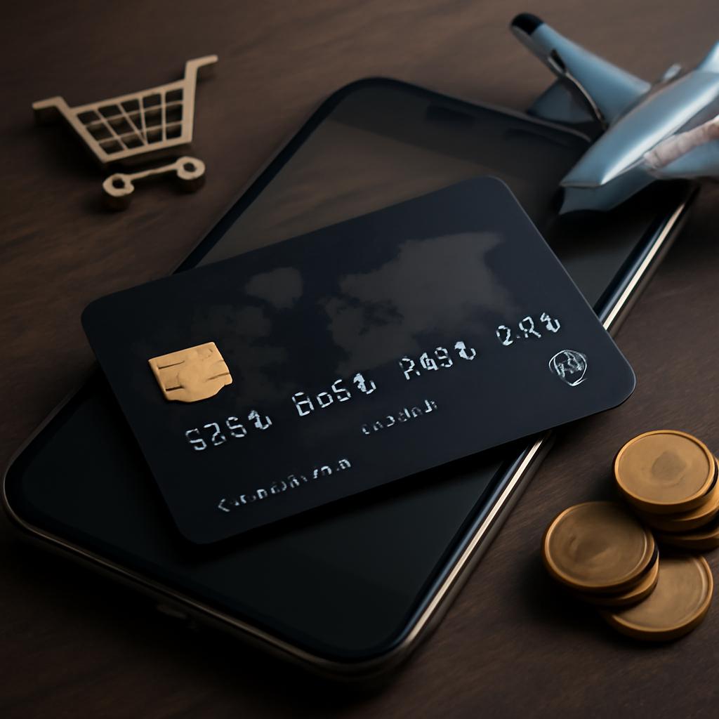 cartão virtual para compras digitais e acúmulo de pontos