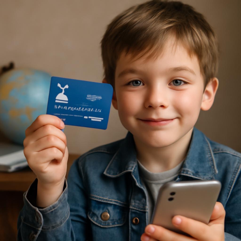 cartão virtual para menores acumularem milhas