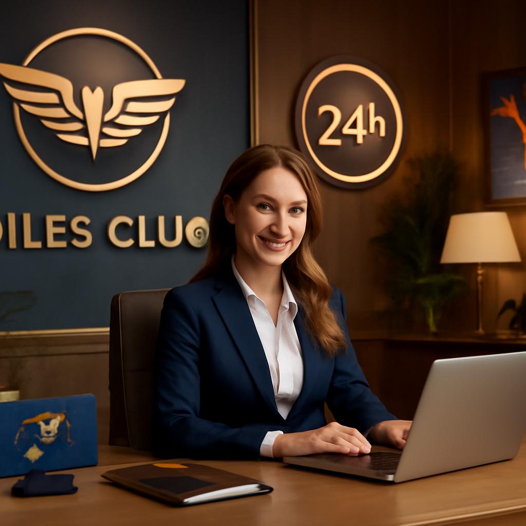 clube de milhas com suporte VIP 24 horas