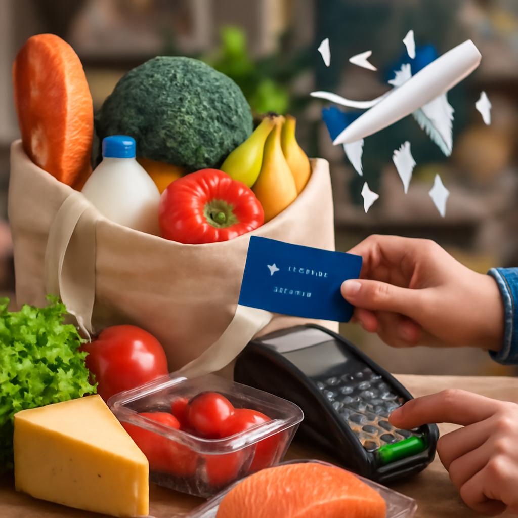 como acumular pontos com compras alimentares