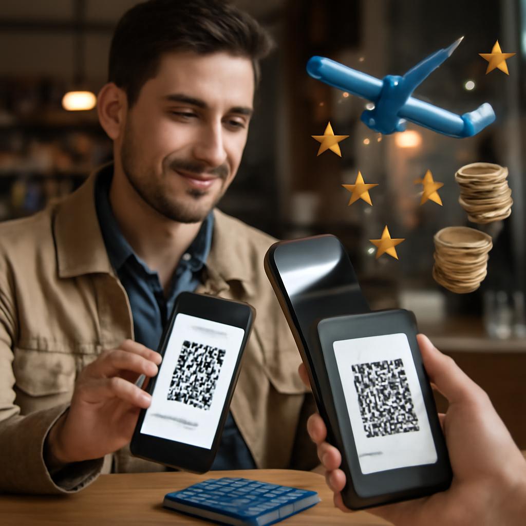 como acumular pontos em compras via QR code