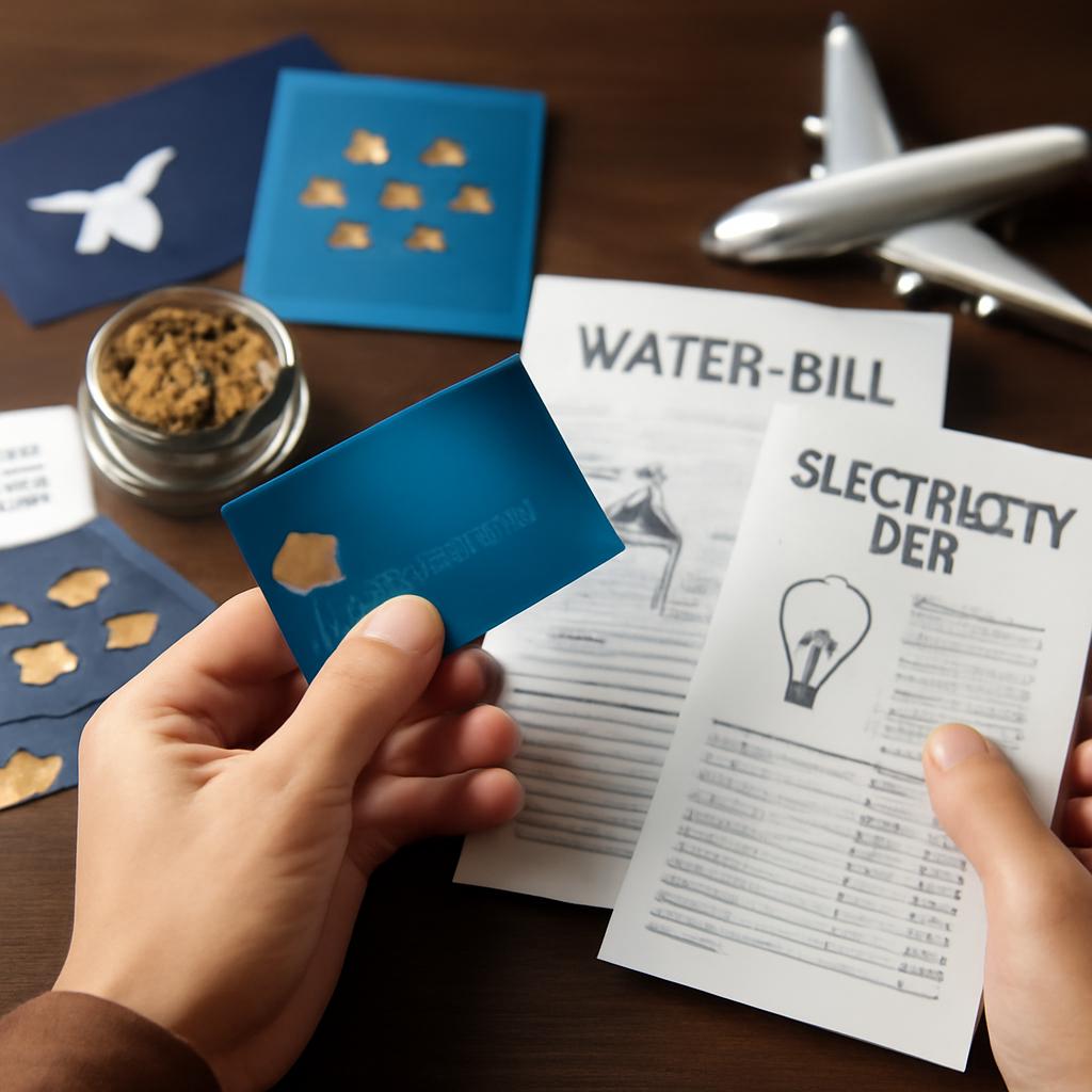 como acumular pontos pagando contas de luz e água