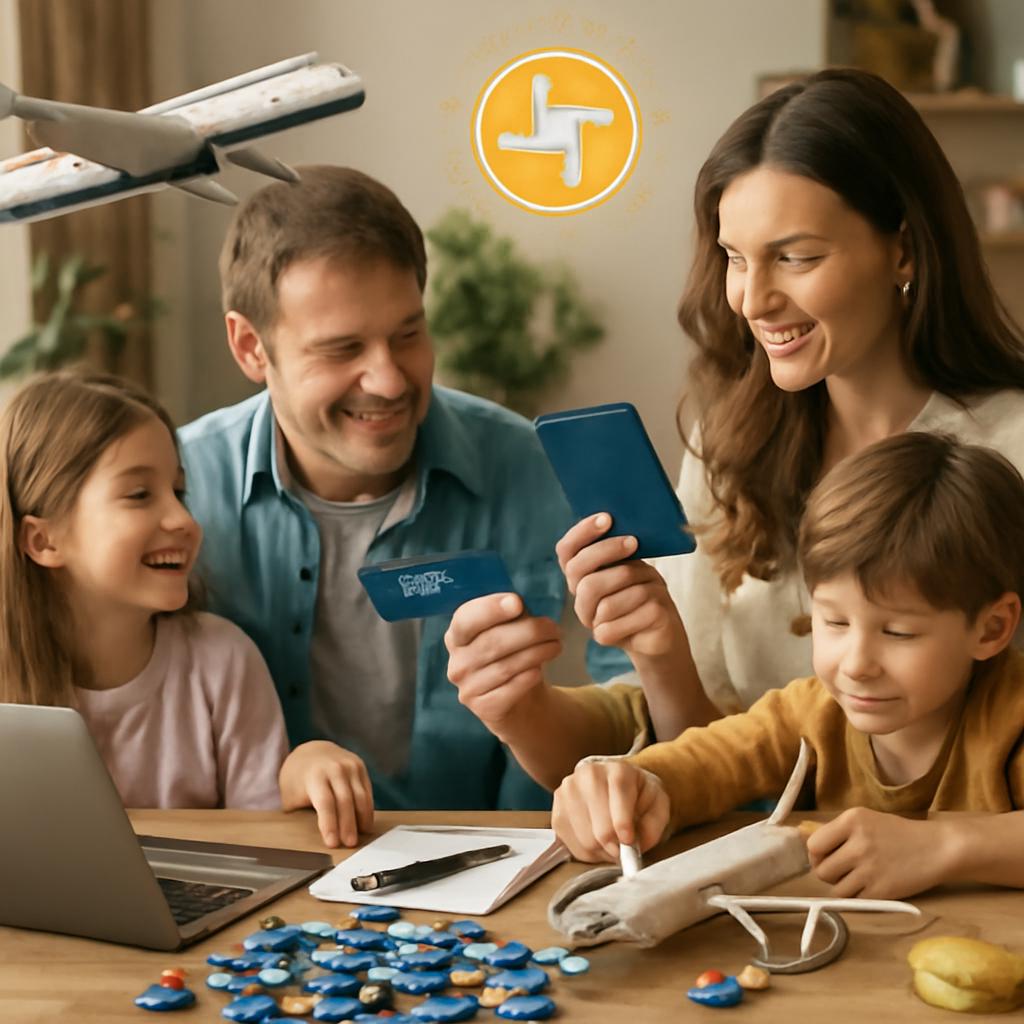 como acumular pontos para família toda
