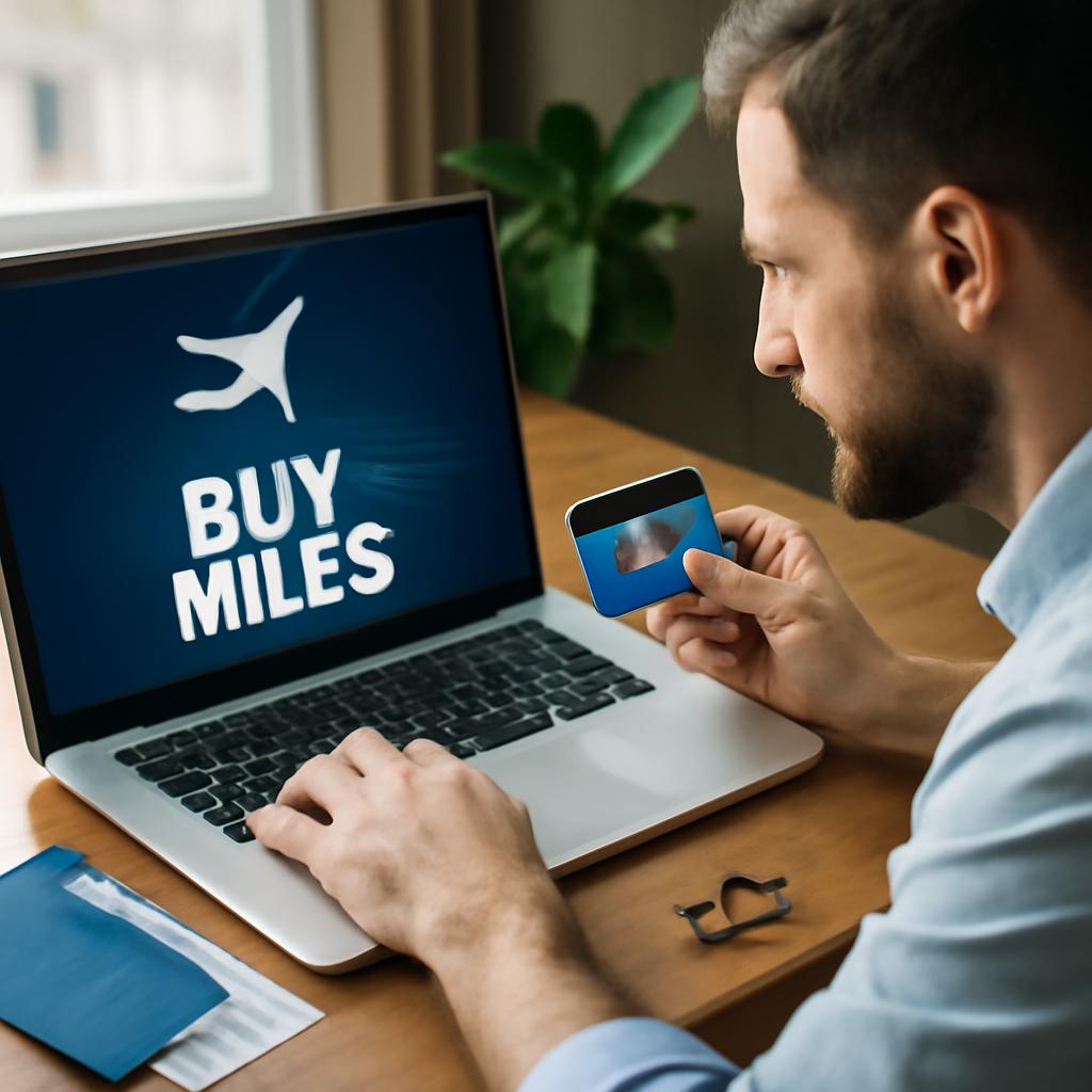 como comprar milhas diretamente