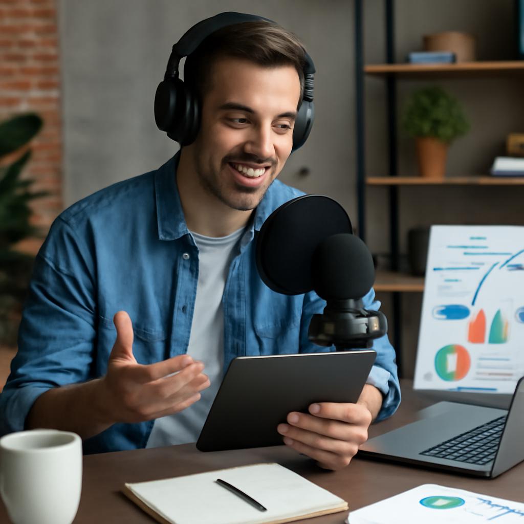 como criar podcast para compartilhar dicas de vendas de milhas