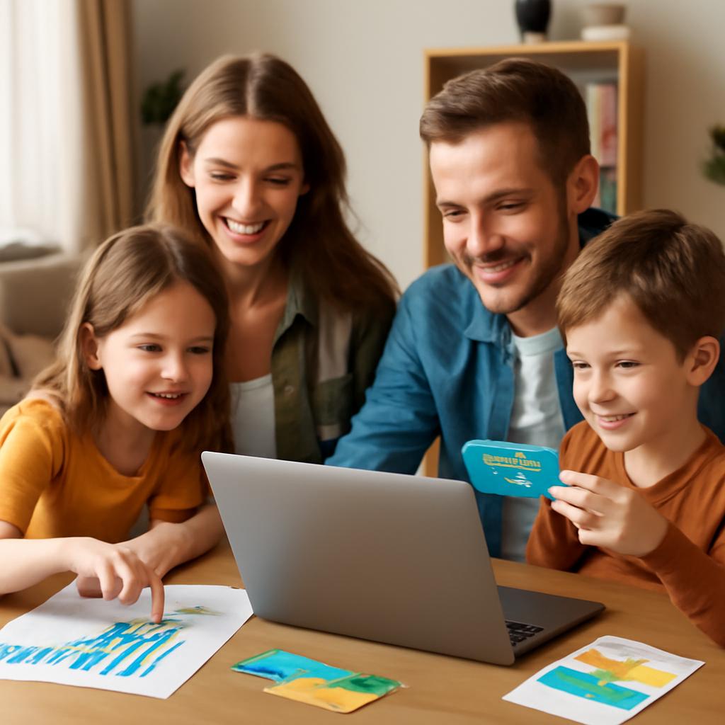 como juntar pontos em família