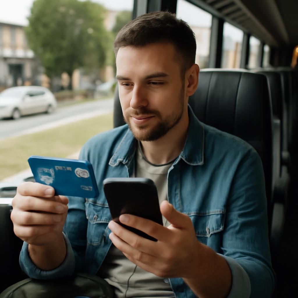 como juntar pontos em viagens de ônibus