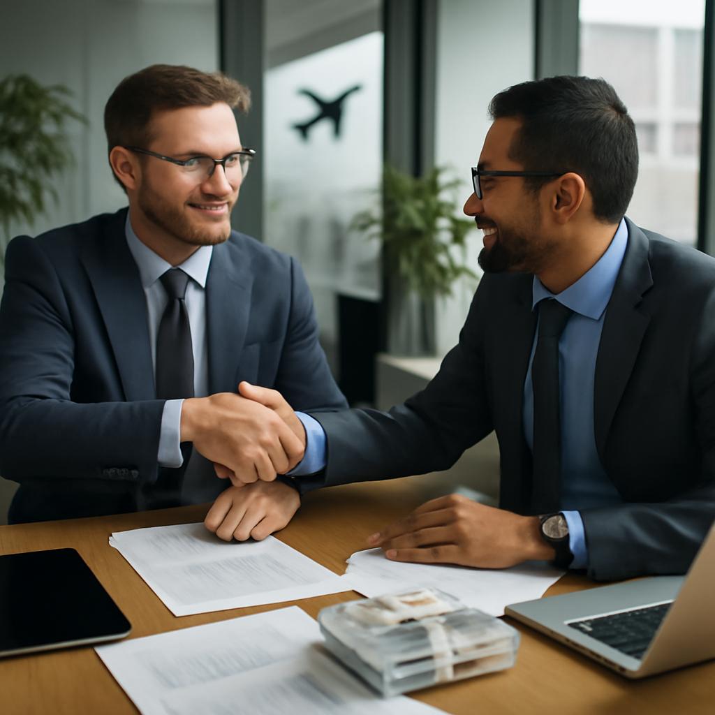como negociar venda de milhas com empresas grandes