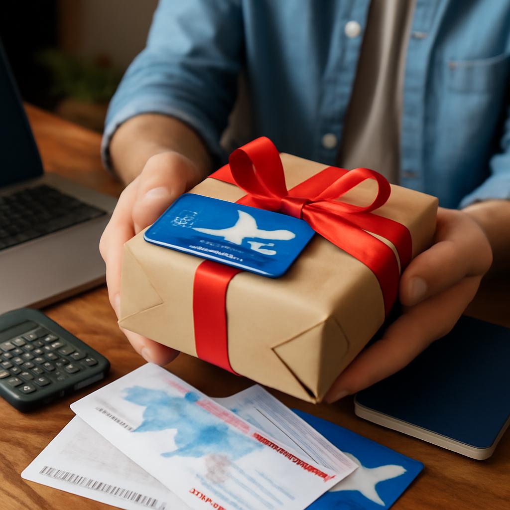 como presentear com pontos para terceiros