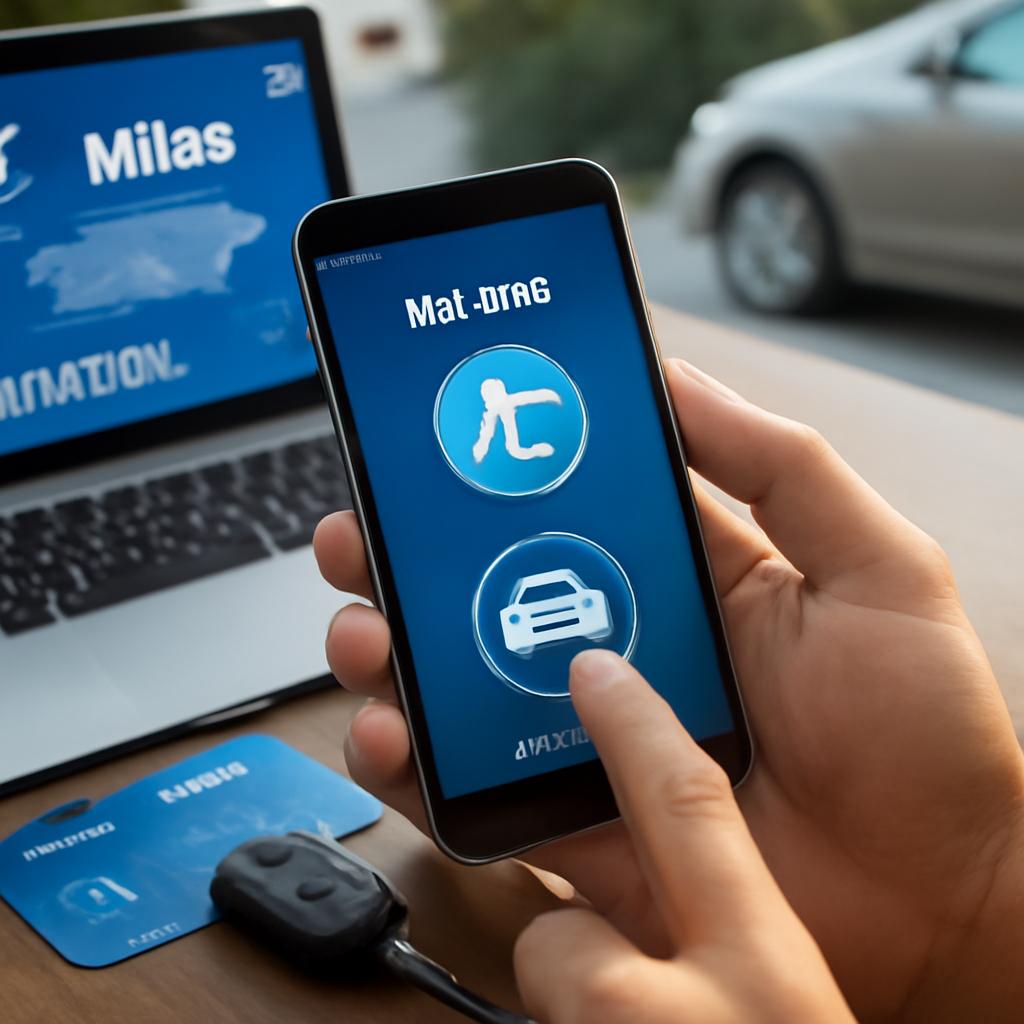 como transferir milhas para aluguel de carro